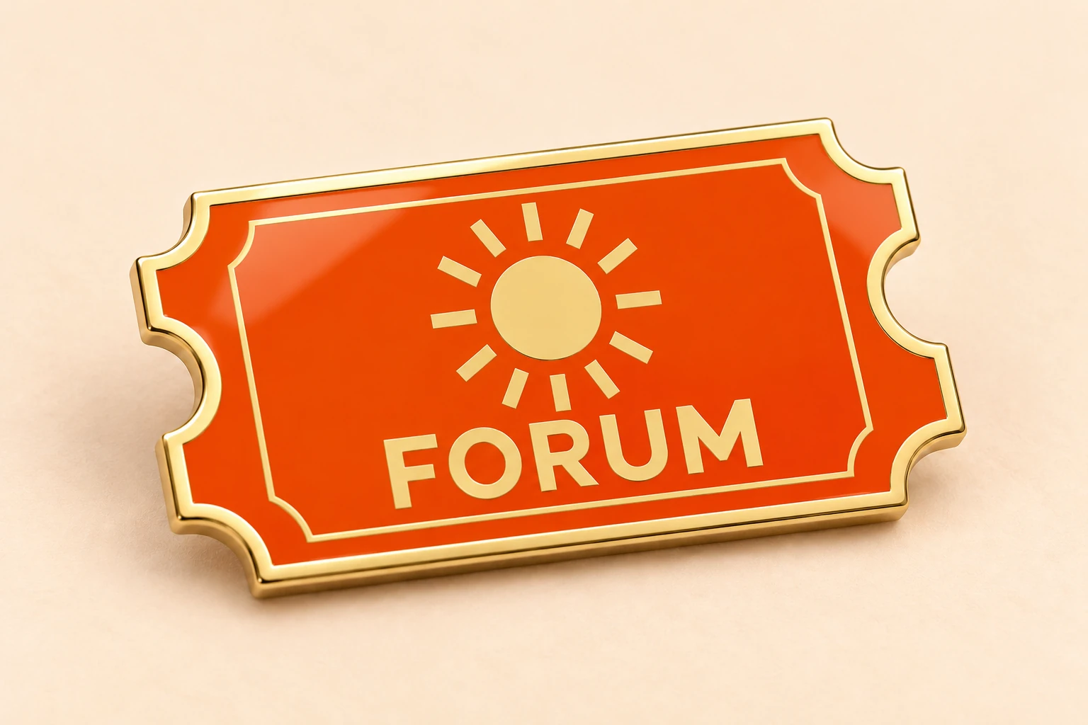 Illustrative hard enamel surface for the FORUM concept